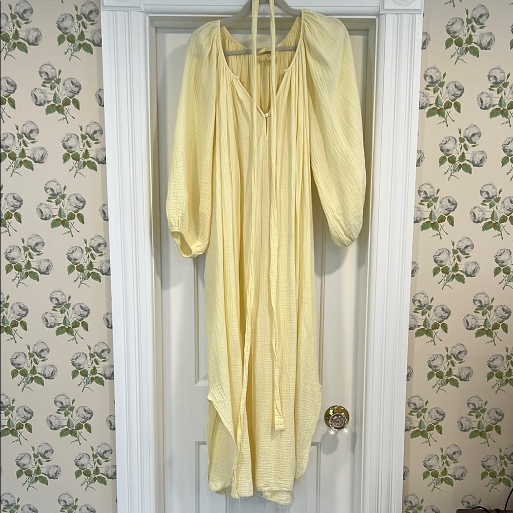 Loup Charmant Elegant Yellow Women's Dress size S